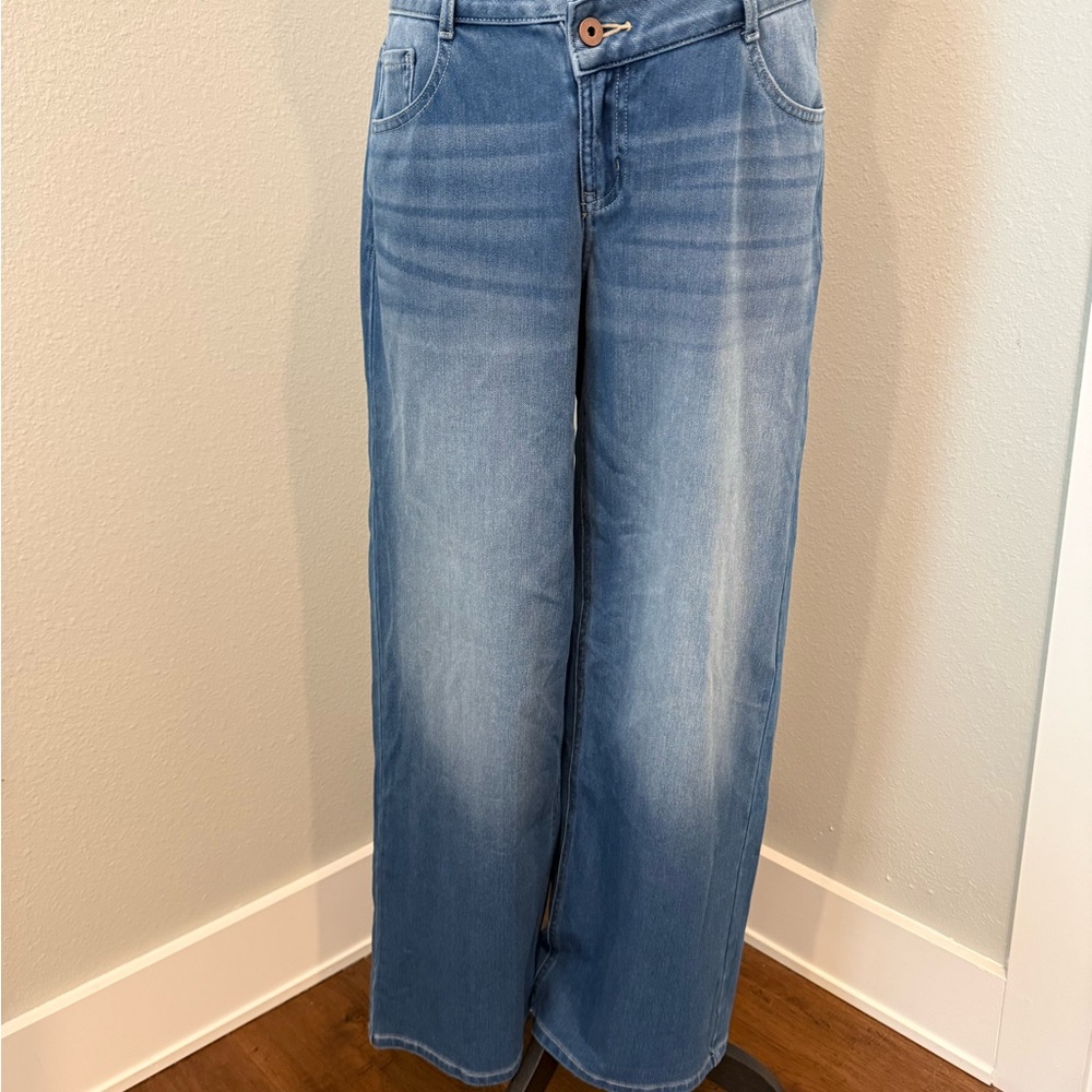 HALARA Light Blue Flare Women's Jeans